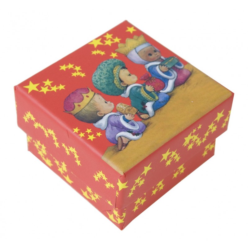 Caja Reyes Magos sortija - pendientes 51x51x33
